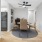a dining room with a table and chairs